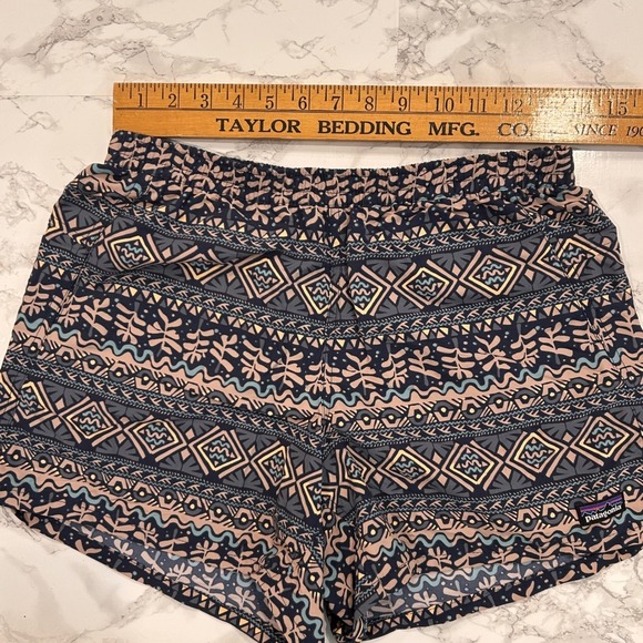 Patagonia Women's Baggies Shorts Size S Print Pattern Drawstring - Picture 12 of 12